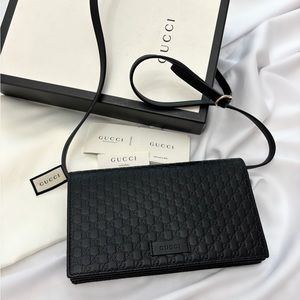 SOLD Gucci GG Embossed Crossbody Bag